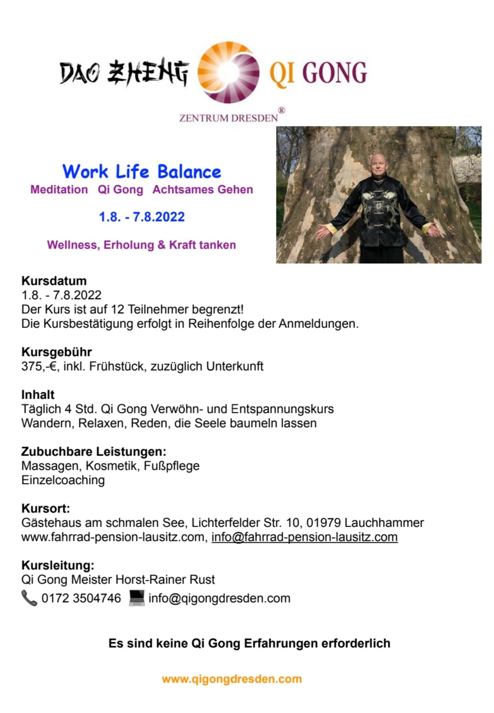 Work Life Balance Workshop